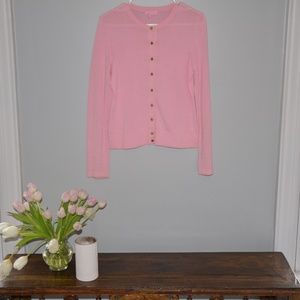 Lily Pulizter | light pink cardigan